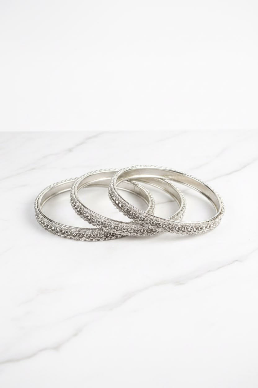 Silver Bangles
