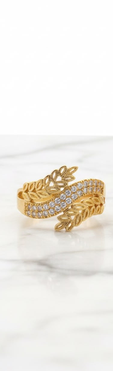 Golden Fancy Ring