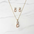 Adorable pink loket set