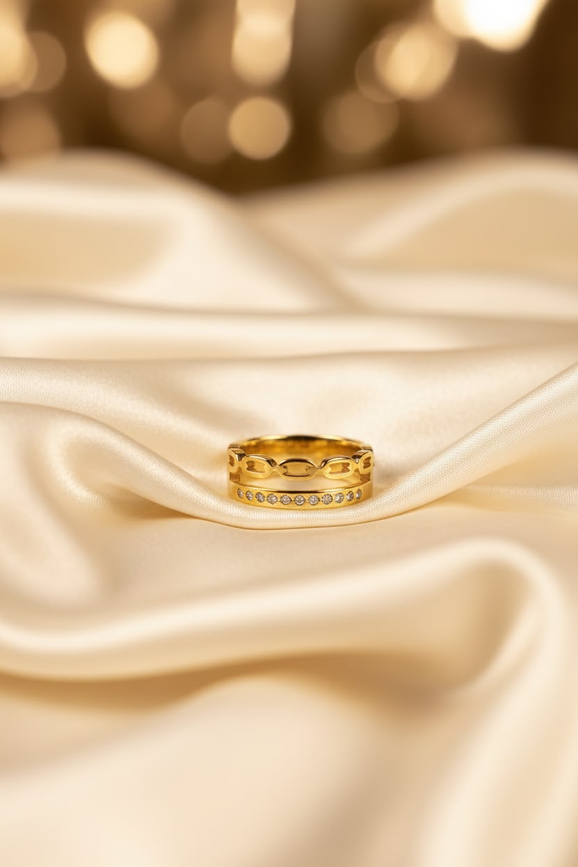 Beautiful party wear ring